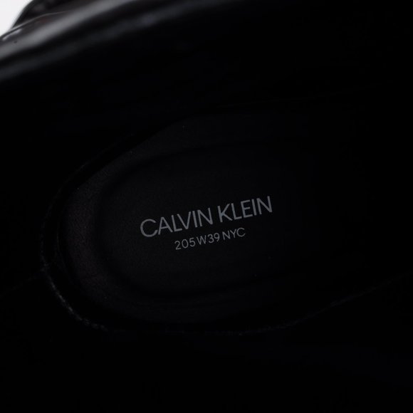 Calvin Klein 205W39NYC Black Steel Toe Western Boots - Picture 10 of 11